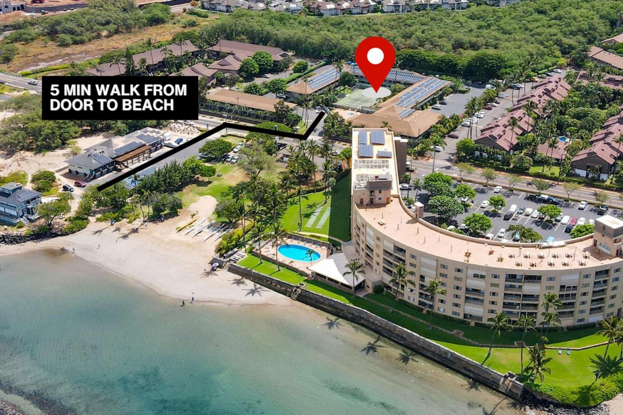 3Mins Walk To Beach! Laundry, Pool, Hot Tub & More Kihei Exterior photo